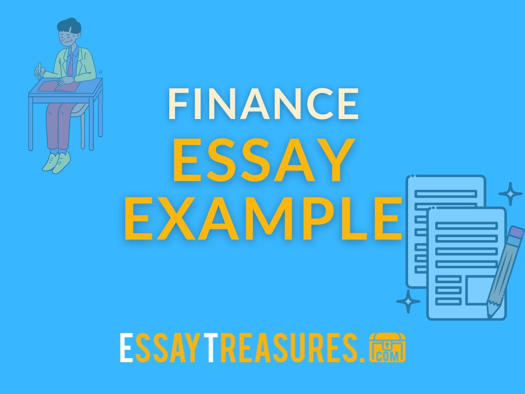how to make an essay about financial